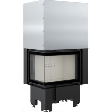 Топка VNL/610/430, Г-образное стекло слева, гильотина (VNL/610/430 черная футеровка)