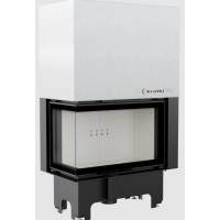 Топка VNL/810/410, Г-образное стекло слева, гильотина (VNL/810/410 черная футеровка)