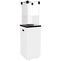 Нагреватель газовый PATIO/LIGHT, сталь с ручным управлением, цвет белый