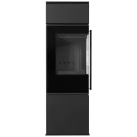 Дровяная печь REN/S/L (REN/S/L, черная футеровка, с доводчиком)