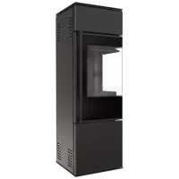 Дровяная печь REN/S/P (REN/S/P, черная футеровка, с доводчиком)