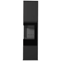 Дровяная печь REN/L/L (REN/L/L, черная футеровка)
