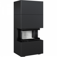 Каминокомплект Home Easy Box с топкой NBC (В корпусе черного цвета, с доводчиком)