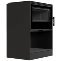 Дровяная печь KARI 70/W (KARI 70/W, черная футеровка, с доводчиком)