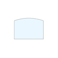 Стекло духовки ДП-ДТ-6АС (Р) (0,183х0,229) Арка
