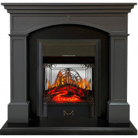 Каминокомплект Langford - Серый графит с очагом Majestic FX M Black