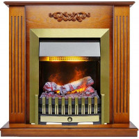 Каминокомплект Lumsden - Дуб антик с очагом Danville Antique Brass FB2