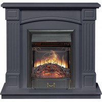 Каминокомплект Boston - Серый графит (Высота 925см) с очагом Majestic FX Black