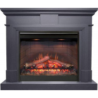 Каминокомплект Coventry Graphite Grey - Серый графит с очагом Symphony 26 DF2608-INT