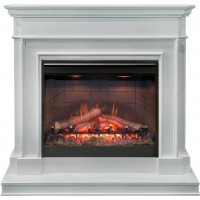 Каминокомплект Newport - Белый с очагом Symphony 26 DF2608-INT
