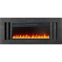 Каминокомплект Line 42 Dark Grey - Темный серый с очагом Vision 42 LED