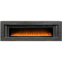 Каминокомплект Line 60 Dark Grey - Темный серый с очагом Vision 60 LED