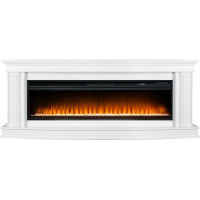 Каминокомплект Rome 60 - Белый с очагом Vision 60 LED