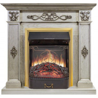 Каминокомплект Derby - Old silver с очагом Majestic FX M Brass