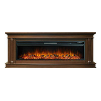 Каминокомплект Rome 60 - Каштан с очагом Vision 60 LOG LED