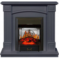 Каминокомплект Boston - Серый графит (Высота 925см) с очагом Majestic FX M Black