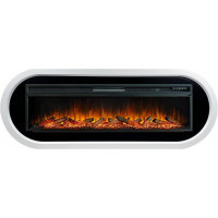 Каминокомплект Ellipse - Белый с черным с очагом Vision 60 LOG LED