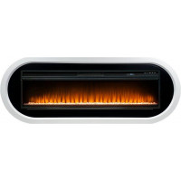 Каминокомплект Ellipse - Белый с черным с очагом Vision 60 LED