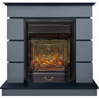 Каминокомплект Modern (Разборный) - Серый графит с очагом Majestic FX M Black RC